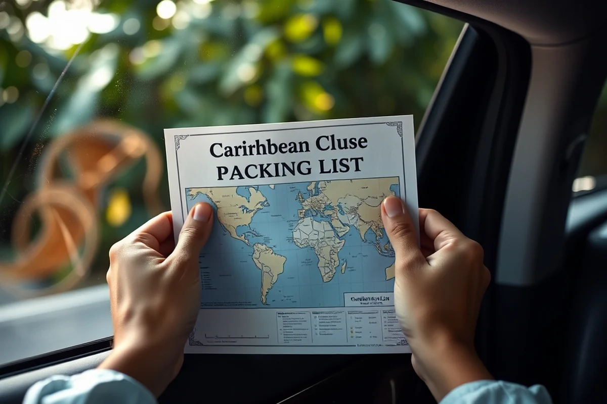 caribbean cruise packing list — Caribbean Cruise Packing List (step by step)