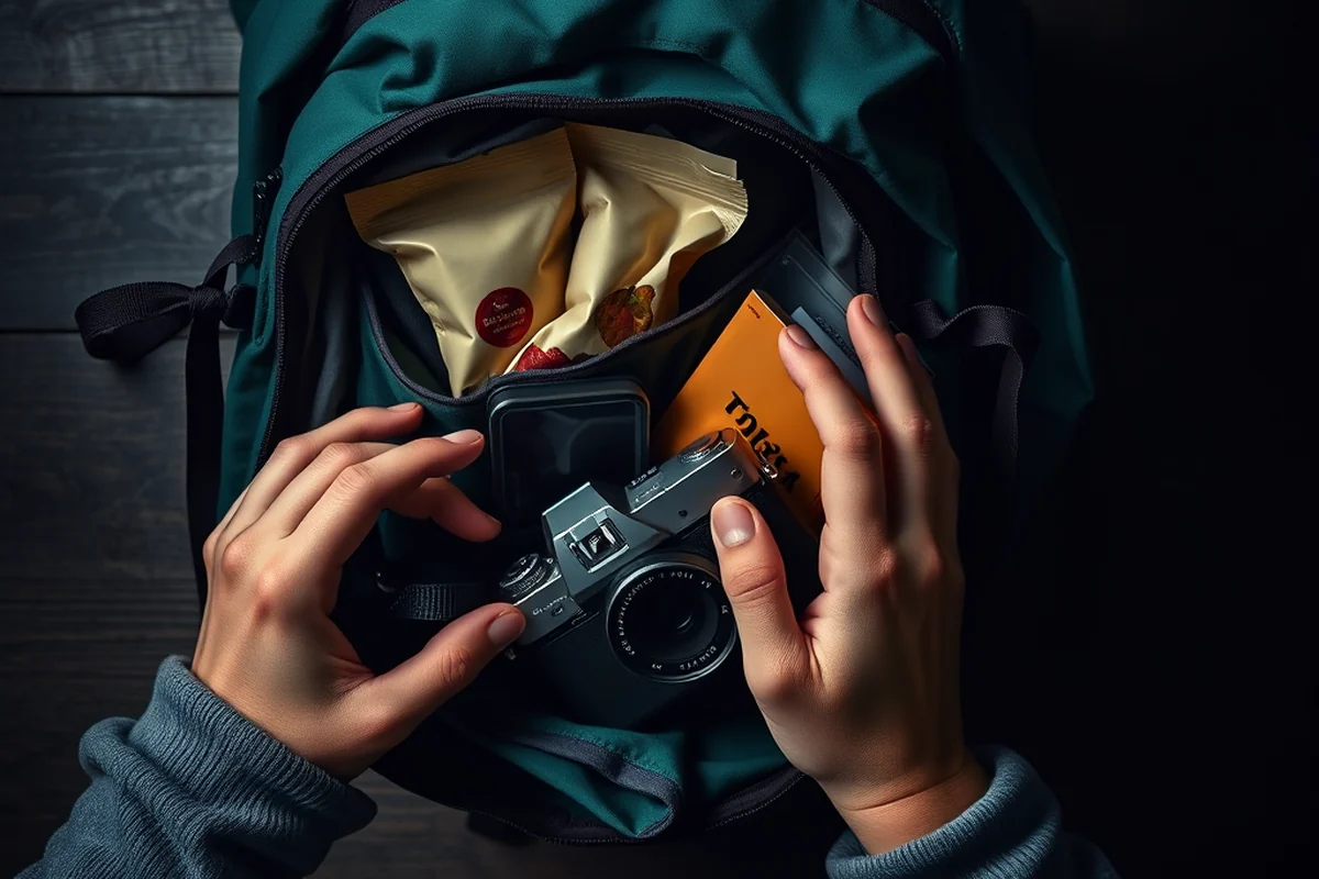 how to pack a backpack — How To Pack A Backpack (the finished result)
