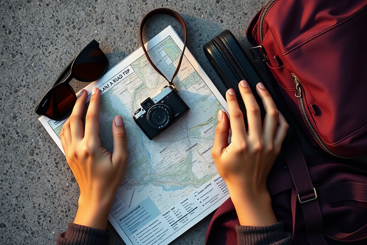 plan a road trip — Plan A Road Trip (the finished result)