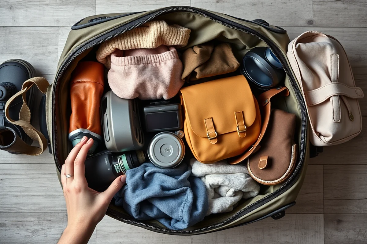 road-trip packing routes for beginners — Road-trip Packing Routes For Beginners (the finished result)