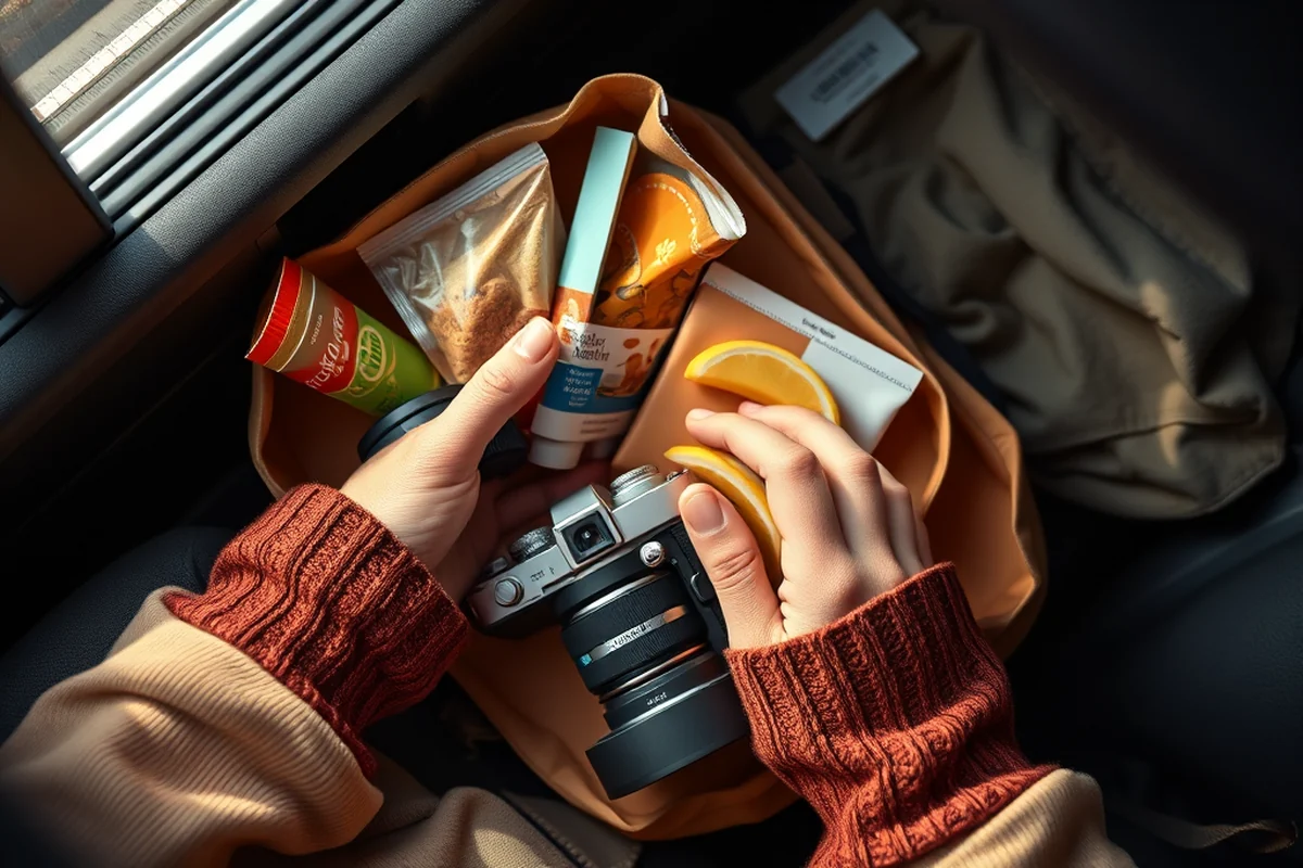 road-trip packing with guide — Road-trip Packing With Guide (the finished result)