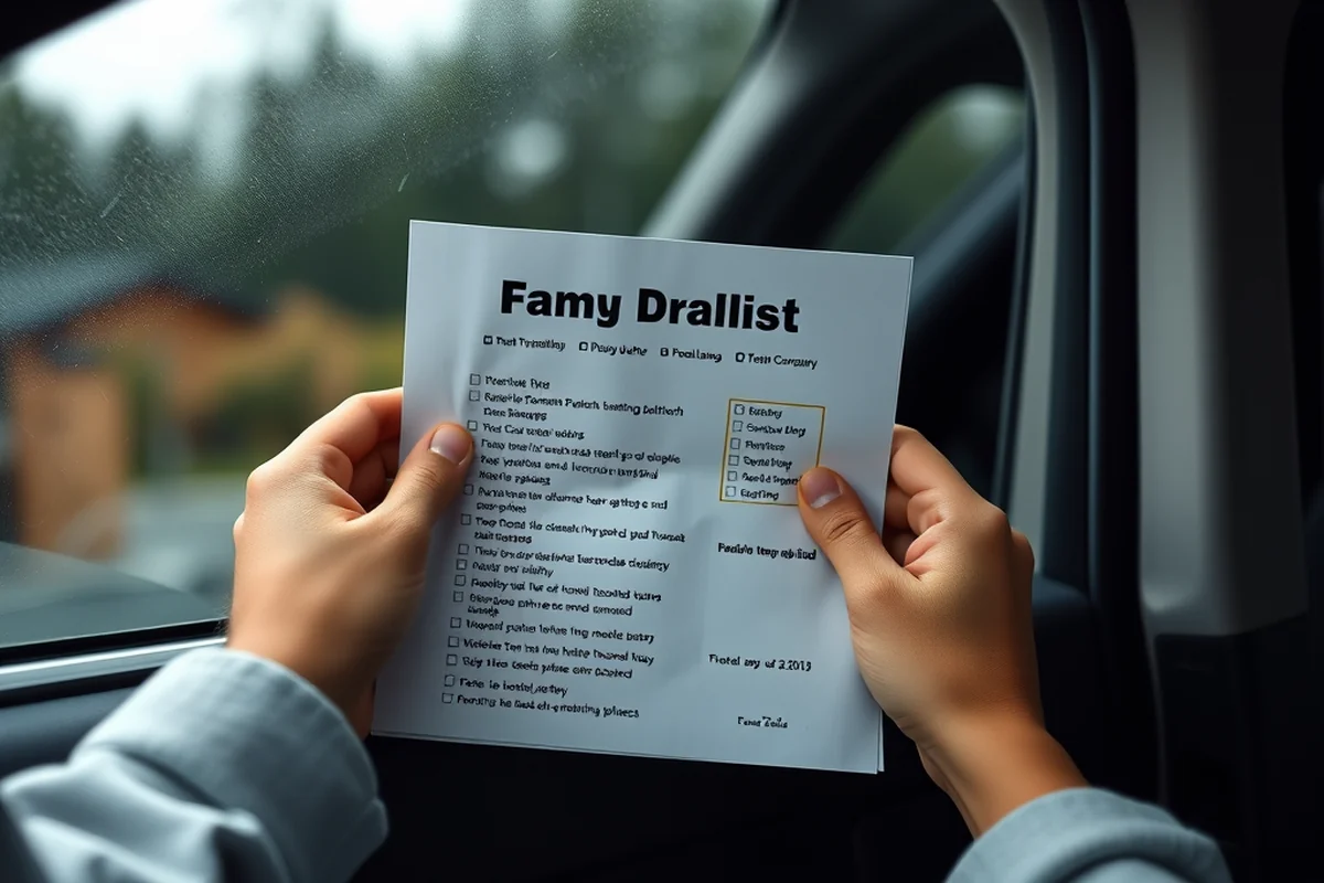 road trip packing with kids family checklist — Road Trip Packing With Kids Family Checklist (step by step)