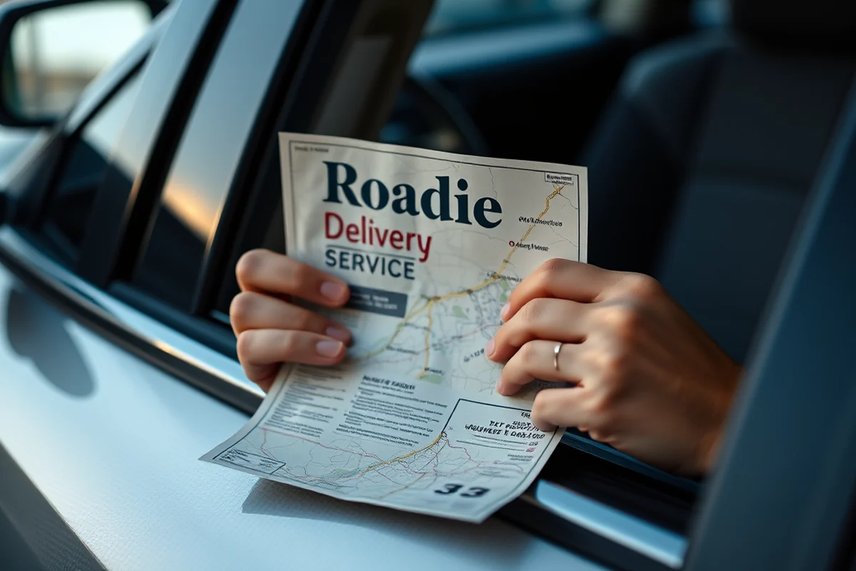 roadie delivery service — Roadie Delivery Service (step by step)