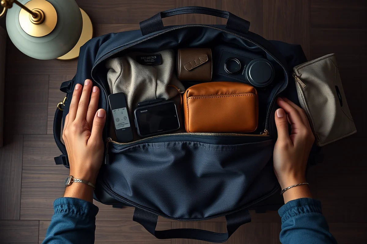the travel pouch — The Travel Pouch (the finished result)