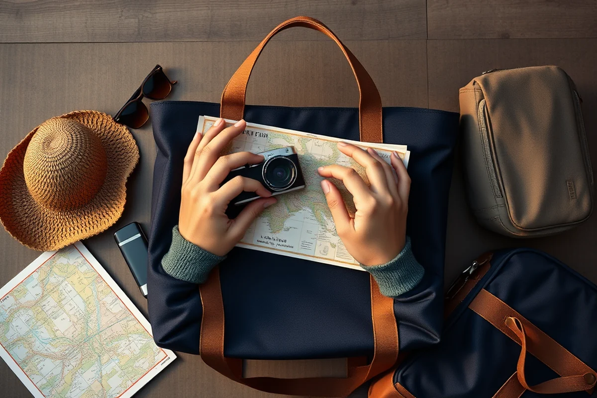 tote bag for travel — Tote Bag For Travel (the finished result)