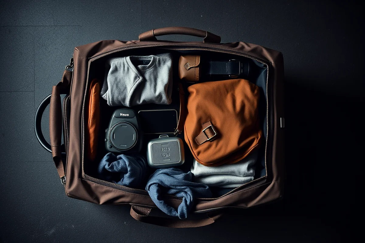 travel kit for men — Travel Kit For Men (the finished result)