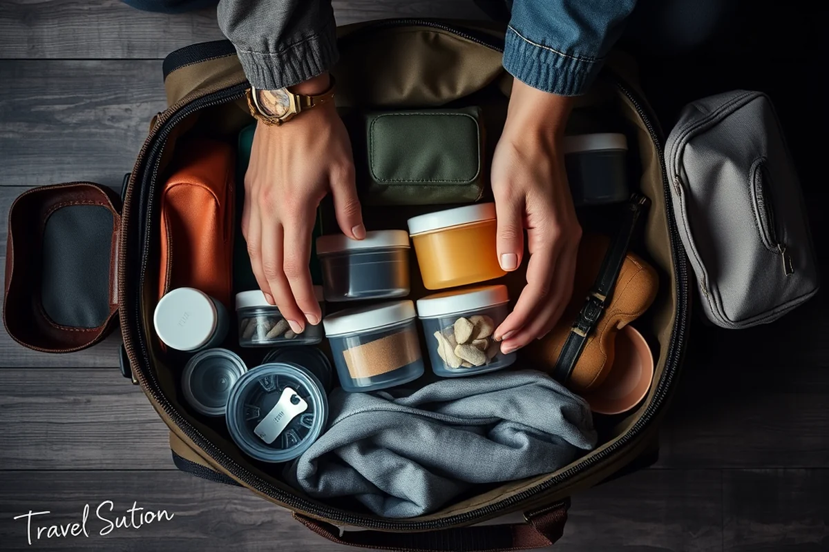 travel size containers — Travel Size Containers (the finished result)