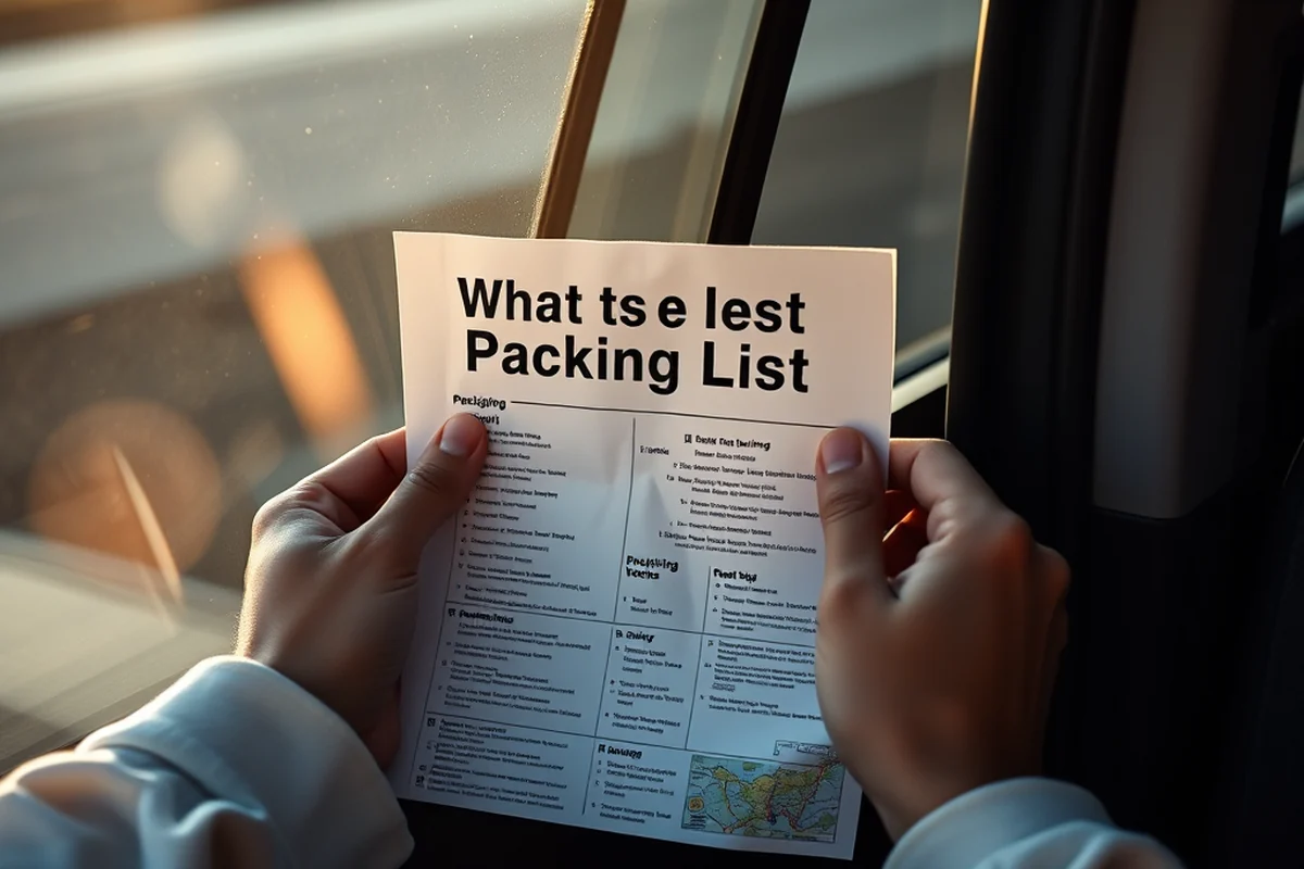 what is a packing list — What Is A Packing List (step by step)