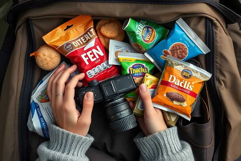 budget road trip case packing ideas — Budget Road Trip Case Packing Ideas (the finished result)