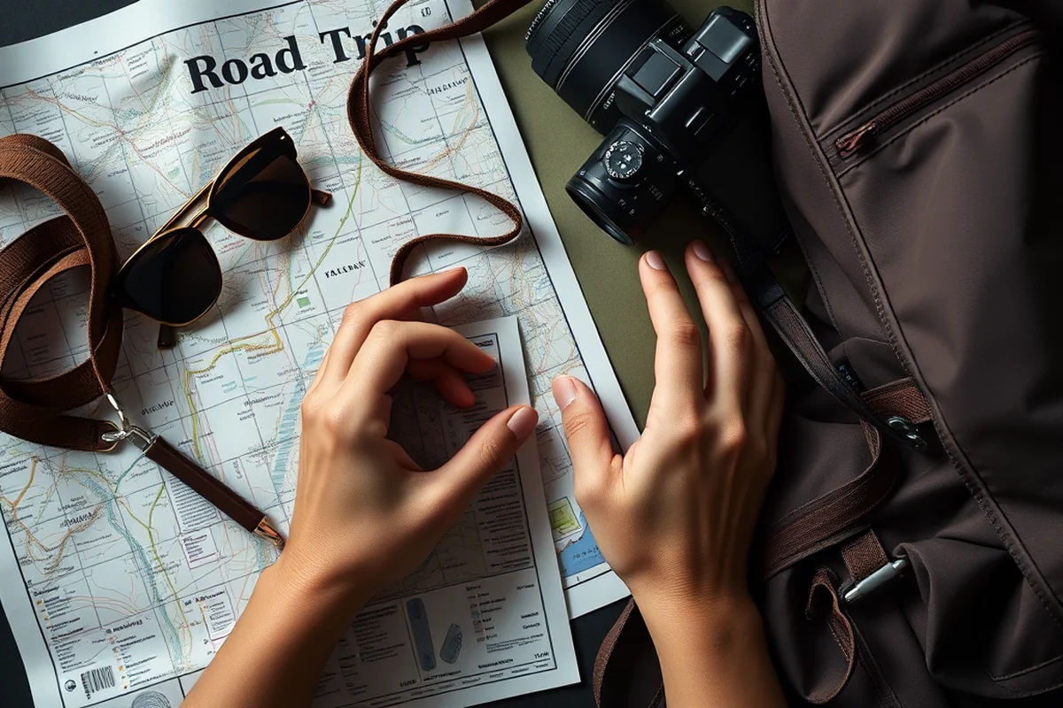 budget road trip packing food stops — Budget Road Trip Packing Food Stops (the finished result)