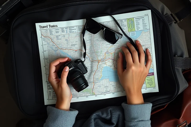 easy road-trip packing routes — Easy Road-trip Packing Routes (the finished result)