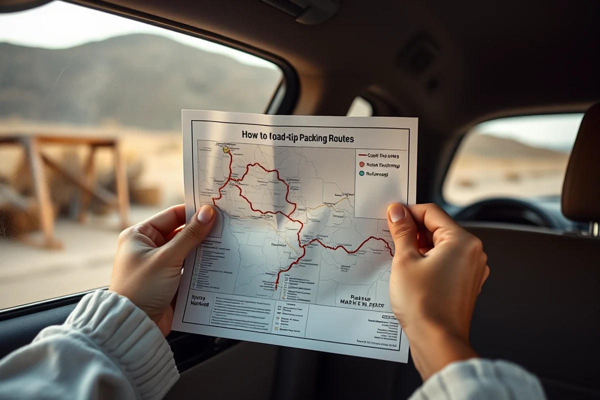 how to road-trip packing routes — How To Road-trip Packing Routes (step by step)