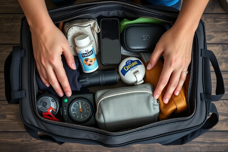quick road trip care package — Quick Road Trip Care Package (the finished result)