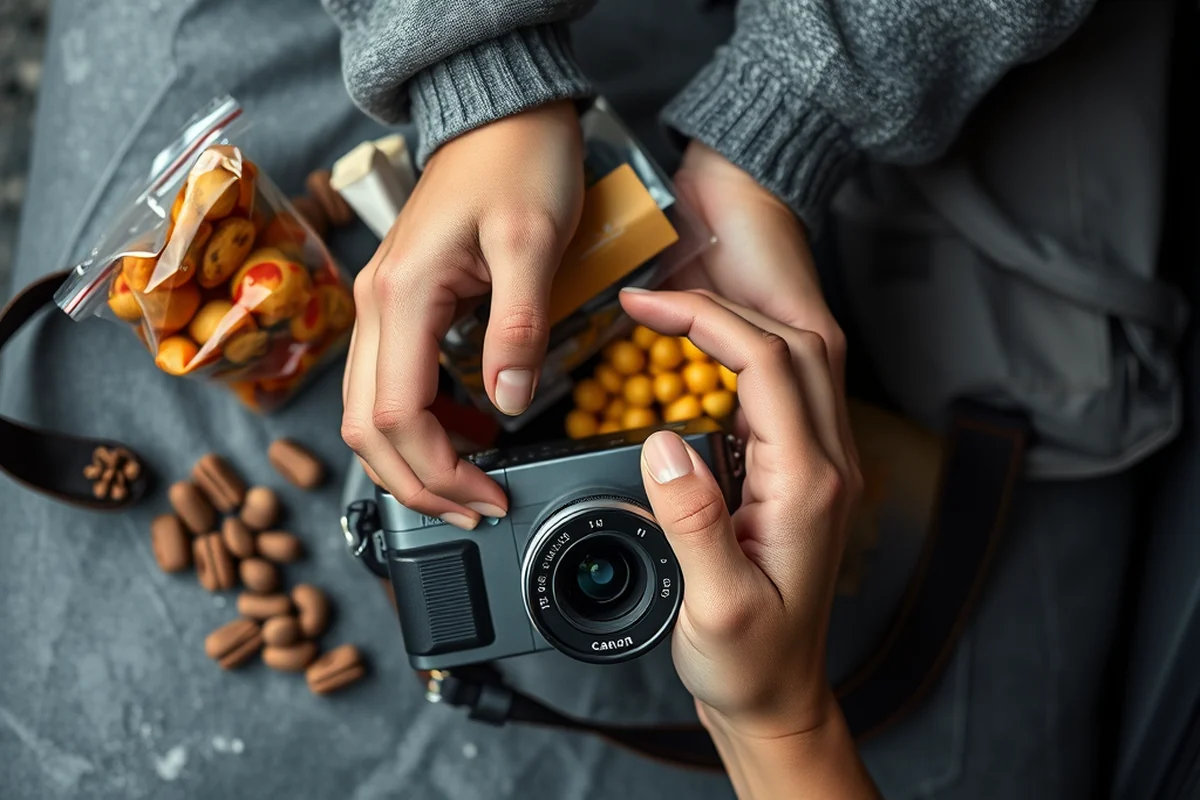 road-trip packing food examples — Road-trip Packing Food Examples (the finished result)