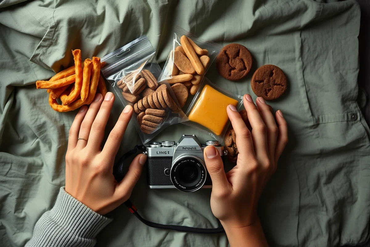 road trip packing food stops for small spaces — Road Trip Packing Food Stops For Small Spaces (the finished result)