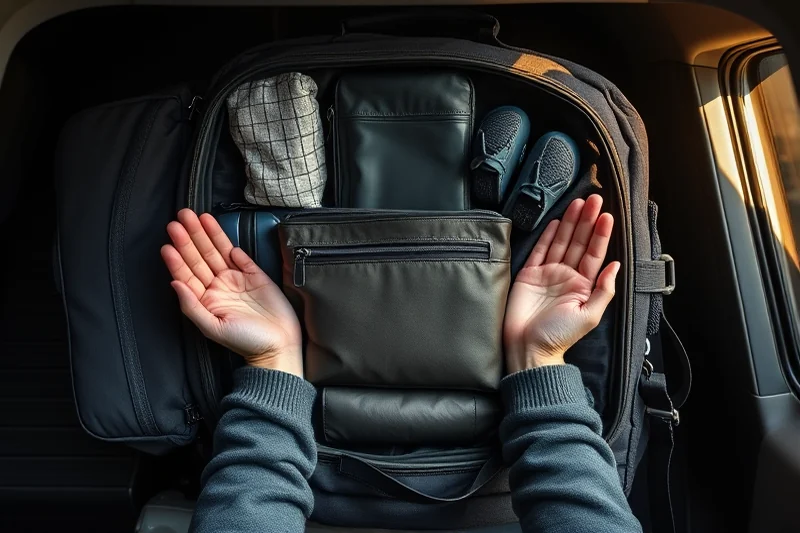 road-trip packing itineraries for small spaces — Road-trip Packing Itineraries For Small Spaces (the finished result)