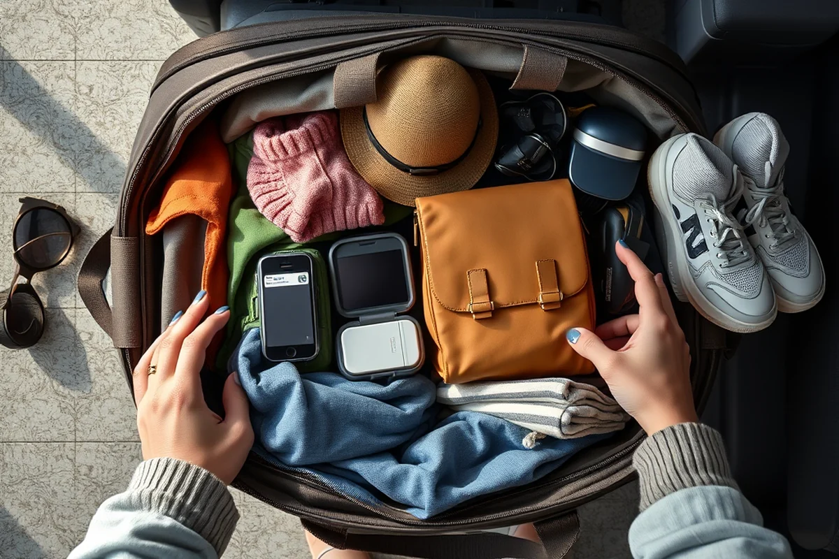 road-trip packing stops checklist — Road-trip Packing Stops Checklist (the finished result)